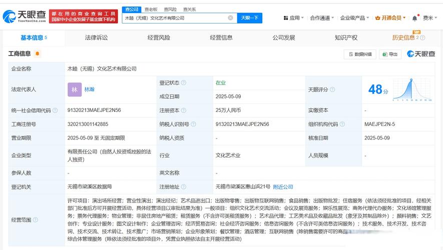 晚晚夫妻木木美术馆新动向 成立公司涉足非住宅租赁市场的战略布局